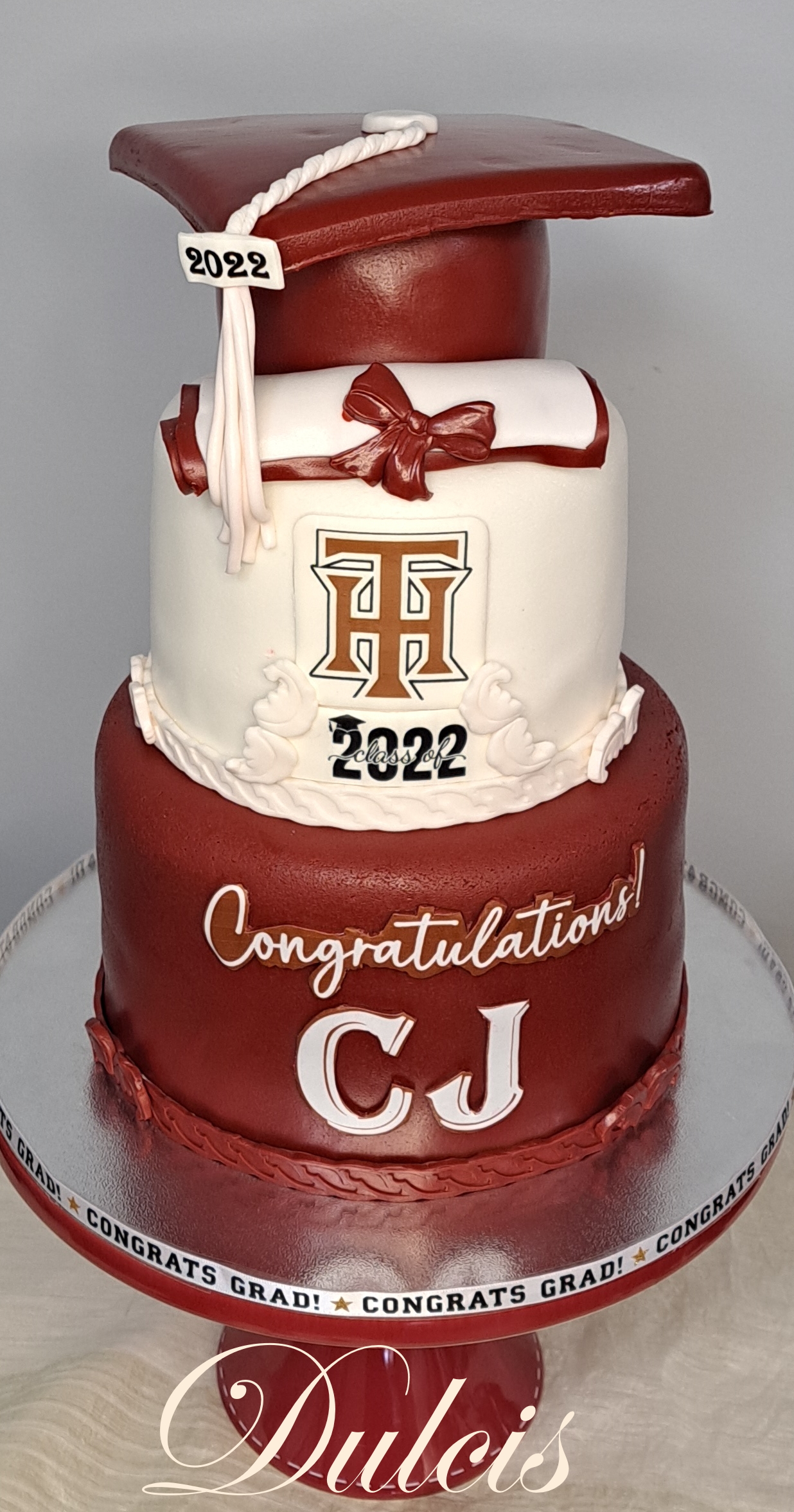 Sweet Graduation Cake